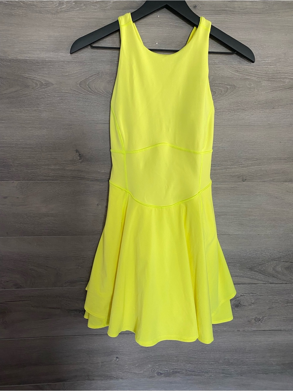 Lululemon Court Crush Dress Yellow